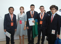 The event started with introducing the teams participating at the 47th International Chemistry Olympiad. Baku, Azerbaijan, Jule 21, 2015